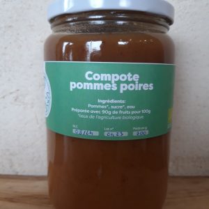 B30 – Compote pommes poires (700g)